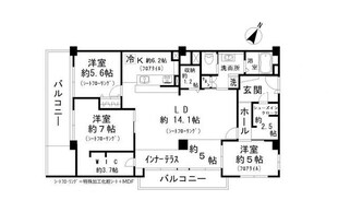 碑文谷マンションの物件間取画像